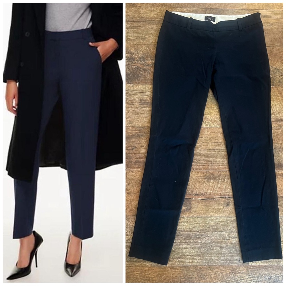 T. Babaton Elegant Black Tapered Dress Pants Size 4